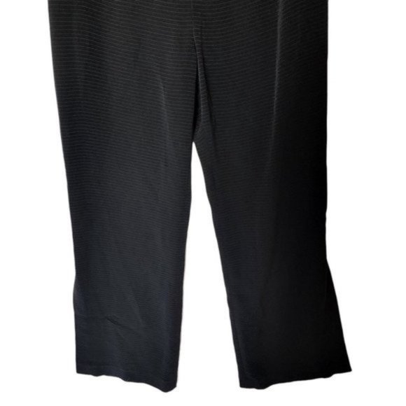 Yansi Fugel Black Pants Side Slits size 6 High rise waist - Picture 6 of 10
